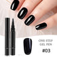 💅 ✨ One Step Nagel Gel Penna 🎨 Gratis Handhållen Mini UV-Nagellampa 💡
