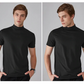 🔈🔈2026 års bästsäljare – 50 % rabatt🎁 Slim fit-T-shirt med hög krage för män
