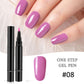 💅 ✨ One Step Nagel Gel Penna 🎨 Gratis Handhållen Mini UV-Nagellampa 💡