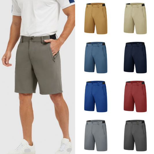 Stretchiga, snabbtorkande 💨 casual golfshorts för män 🩳
