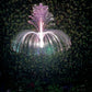 🎄✨ Magisk Solar Jellyfish Lampa | Varm Vitt + Regnbågsljus, Vattentät 💧