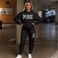 Unisexoversized hoodies & sweatpants i enfärgad modell
