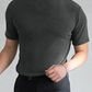 🔈🔈2026 års bästsäljare – 50 % rabatt🎁 Slim fit-T-shirt med hög krage för män