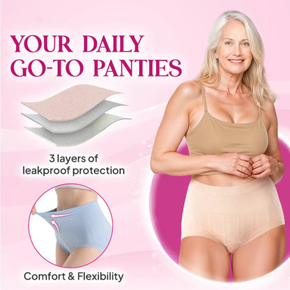 💥Årets slutrea – 50 % rabatt💞 Läckagesäker högmidjad tummy control-trosa som lyfter rumpan