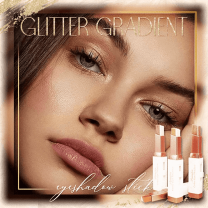 🎉 60% RABATT! ✨ SET MED 6 TVÅFÄRGADE ÖGONSKUDGESTICKS – GLITTER GRADIENT ÖGONSKUDGESTICK