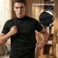 🔈🔈2026 års bästsäljare – 50 % rabatt🎁 Slim fit-T-shirt med hög krage för män
