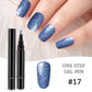 💅 ✨ One Step Nagel Gel Penna 🎨 Gratis Handhållen Mini UV-Nagellampa 💡