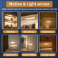 🏆 Het rea - 50% RABATT 🔥3-färgad belysning Stansfri smart sensor magnetisk uppladdningsbar LED-lampa