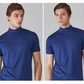 🔈🔈2026 års bästsäljare – 50 % rabatt🎁 Slim fit-T-shirt med hög krage för män