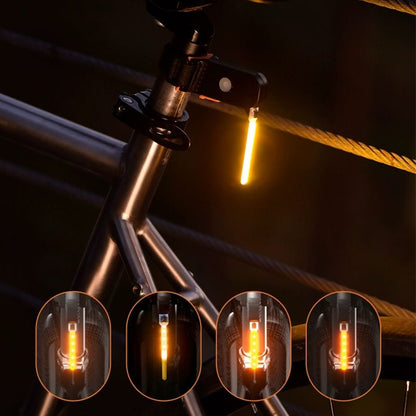 🎁LED-baklampa för cykel⏳