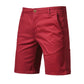 Casual Business Elastic Straight Shorts för män