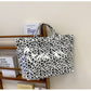 🎁 Nyårserbjudande 50 % RABATT 💖 Vintage-tote bag för damer med bokstavstryck