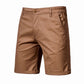 Casual Business Elastic Straight Shorts för män