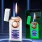 🔥While Supplies Last 46% OFF!🎉 Multi-Functional Dual Flame Lighter with Colored Lights
