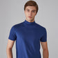 🔈🔈2026 års bästsäljare – 50 % rabatt🎁 Slim fit-T-shirt med hög krage för män