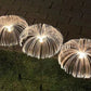 🎄✨ Magisk Solar Jellyfish Lampa | Varm Vitt + Regnbågsljus, Vattentät 💧