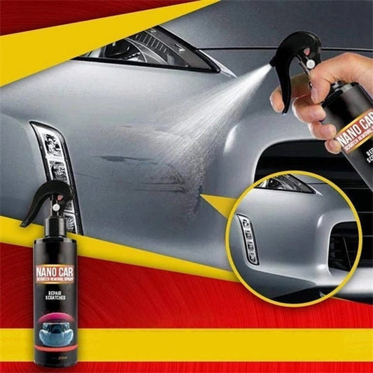 Nano-spray för borttagning av repor på bilar