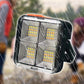 🔆 50 % RABATT NU! 💡Bärbar solcellslampa – 4 belysningslägen, USB-uppladdningsbar och IP66-vattentät🔋