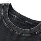 👚👕Unisex/lös retro enfärgad kortärmad topp