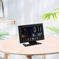 🔥Digital LED-temperatur- och fuktighetsmonitor Väderprognos LED-bordsväckarklocka
