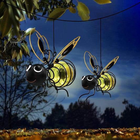 🐝Utomhushängande solcellslampa för bin  ❤️