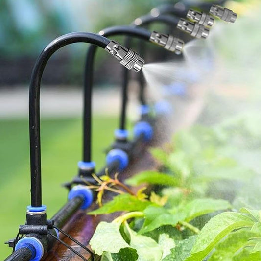 🌱Automatiskt 360°-bevattningssystem för trädgården