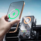 🚗50% RABATT NU! 📱 2-i-1-telefonhållare och trådlös laddare för bilen 🔋