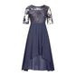 💖NYTT ARRIVAL BEGRÄNSAD TID ERBJUDANDE💖Elegant broderi Cocktail Flowy Klänning