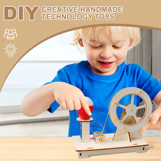 ⏰ Endast nu 50% rabatt!🧩 DIY Kreativa Tekniska Leksaker - Bygg & Lär med Elektronikkomponenter, Rolig STEM-utbildning för Barn 🚀📦