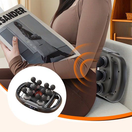 🔥🎁Nyhet 50 % RABATT--Multifunktionell automatisk 12-rullars muskelmassage maskin