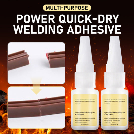 ⏳Hot Sale!! Multipurpose Fast-Drying Welding Adhesive - High-Strength Bonding for Metal/Plastic/Wood, No Tools Required 🛠️✨