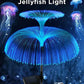 🎄✨ Magisk Solar Jellyfish Lampa | Varm Vitt + Regnbågsljus, Vattentät 💧