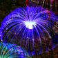 🎄✨ Magisk Solar Jellyfish Lampa | Varm Vitt + Regnbågsljus, Vattentät 💧