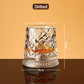 🥃 50% RABATT 💎 | 360° Roterande Whiskyglas – Stresslindring & Aromväckare