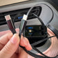 ⚡Ultra-Fast Car Charger with Retractable Cable and Starlight Ambient Lighting✨