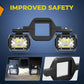 🛡️ Efficient and safe! The reverse light connector bracket ensures precise connection, guaranteeing optimal reverse lighting performance!