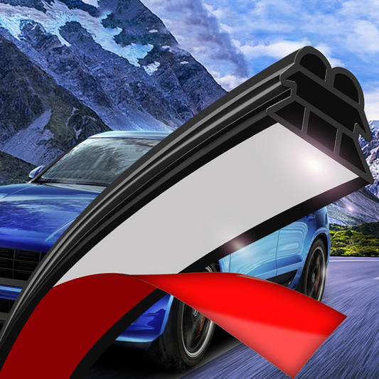 🚗💨 Säg adjö till krångliga installationer! Självhäftande dörrtätningar. Bullerdämpning och dammtätning – håller damm och regn ute! 🥰