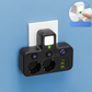 🛡️Elektrisk säkerhet garanterad! Smart grenuttag med USB-portar och flera säkerhetsfunktioner för sinnesro. 👍
