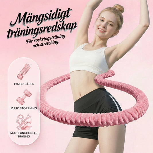 💫 Revolutionerande ny teknik för din kropp! Mjukt tyg med fjäderstöd för ländryggen × Bekväm träningshula hoop💃🏃♀️
