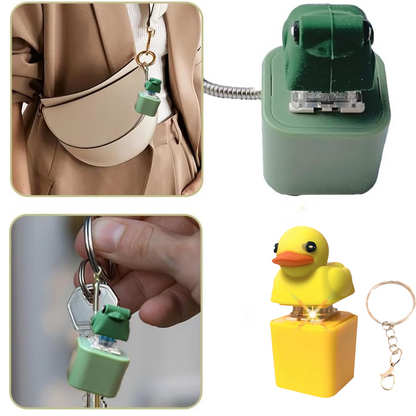 🐸✨Komplett lösning mot stress och oro | Kvackande och lysande | Uppladdningsbar | Nyckelring ingår | Nu till ett förmånligt pris🎉