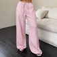 👖 50% RABATT! ✨ Mångsidiga Enfärgade Byxor med Vida Ben – Bekväm passform, Tidlös stil & Lätt att kombinera 💫