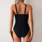 👙 Fashionabel fisknätsbaddräkt – djärva utskärningar, oemotståndlig stil! ✨🌊