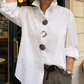 👚 Oversized damskjorta med statementknappar