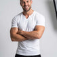 Enfärgad herr-T-shirt med massor av sportkänsla! 🎯 Enfärgad och lätt att matcha × 🏋️♂️ Energisk sportpassform