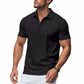 👔 50 % RABATT NU!💨 Herr-T-shirt i snabbtorkande piké – Athletic Fit & skrynkelfri – ett måste i din smart casual-garderob ✨