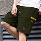 🩳 50 % RABATT! 🌿 Avslappnade cargoshorts för herrar med dragsko – multifunktionella fickor, förstärkta sömmar och ledig passform för optimal komfort 🏕️