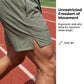 Snabbtorkande sportshorts för män med fickor