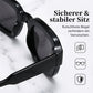 🕶️ 50 % RABATT! ✨ Unisex-solglasögon med tjocka, fyrkantiga bågar