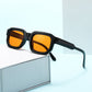 🕶️ 50 % RABATT! ✨ Unisex-solglasögon med tjocka, fyrkantiga bågar