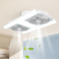 Modern 2-i-1 LED-takfläkt med belysning